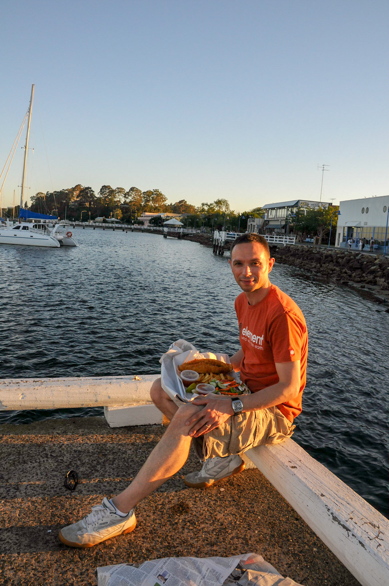 Fish and Chips on the pier