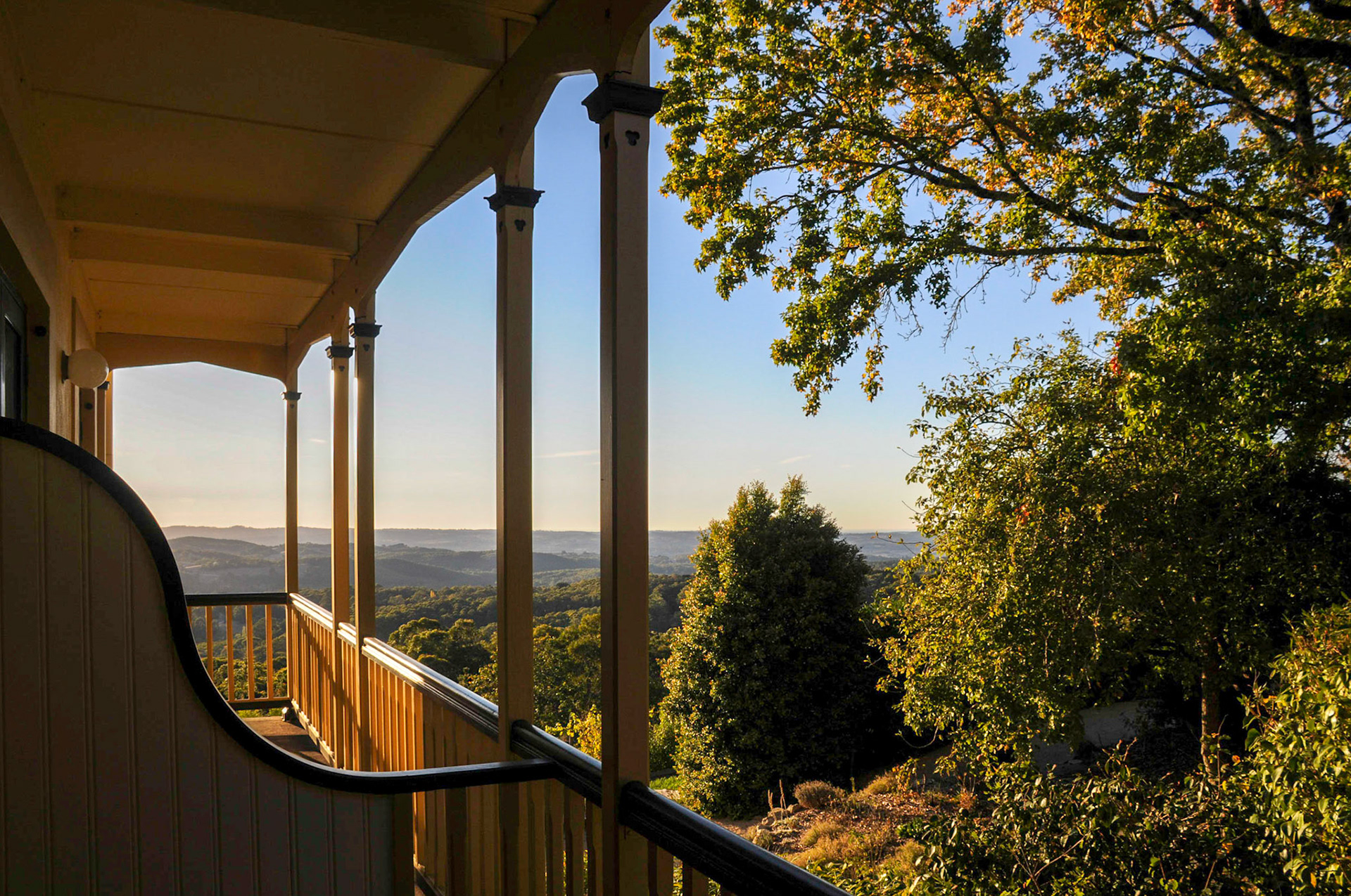 View from Mount Lofty hotel
