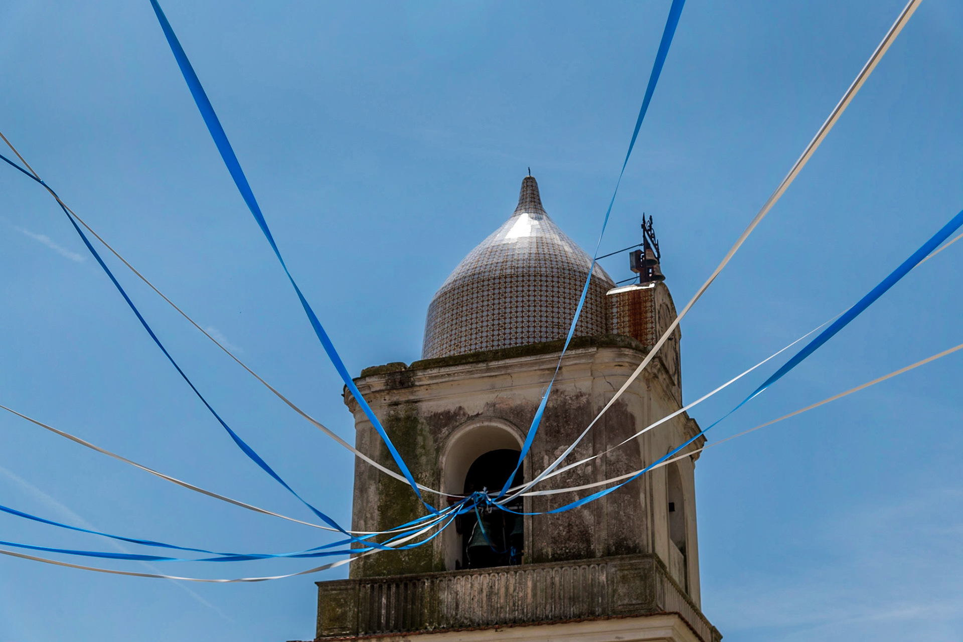 Streamers up for a Naples football win