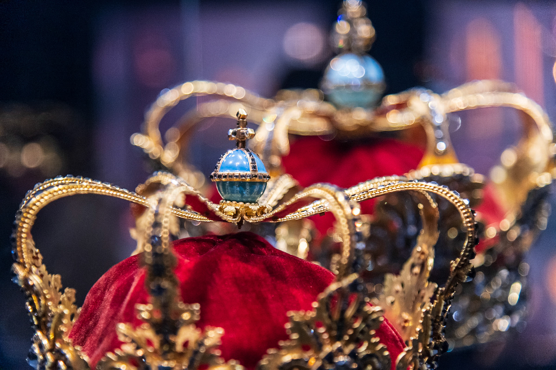 Crown jewels at Rosenborg Castle
