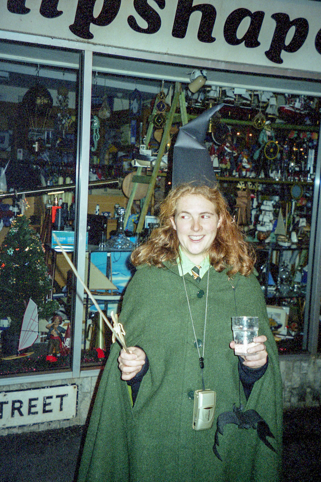 Caroline as Hermione for NYE