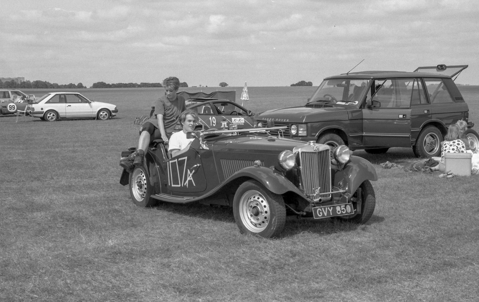 Racing the MG TD