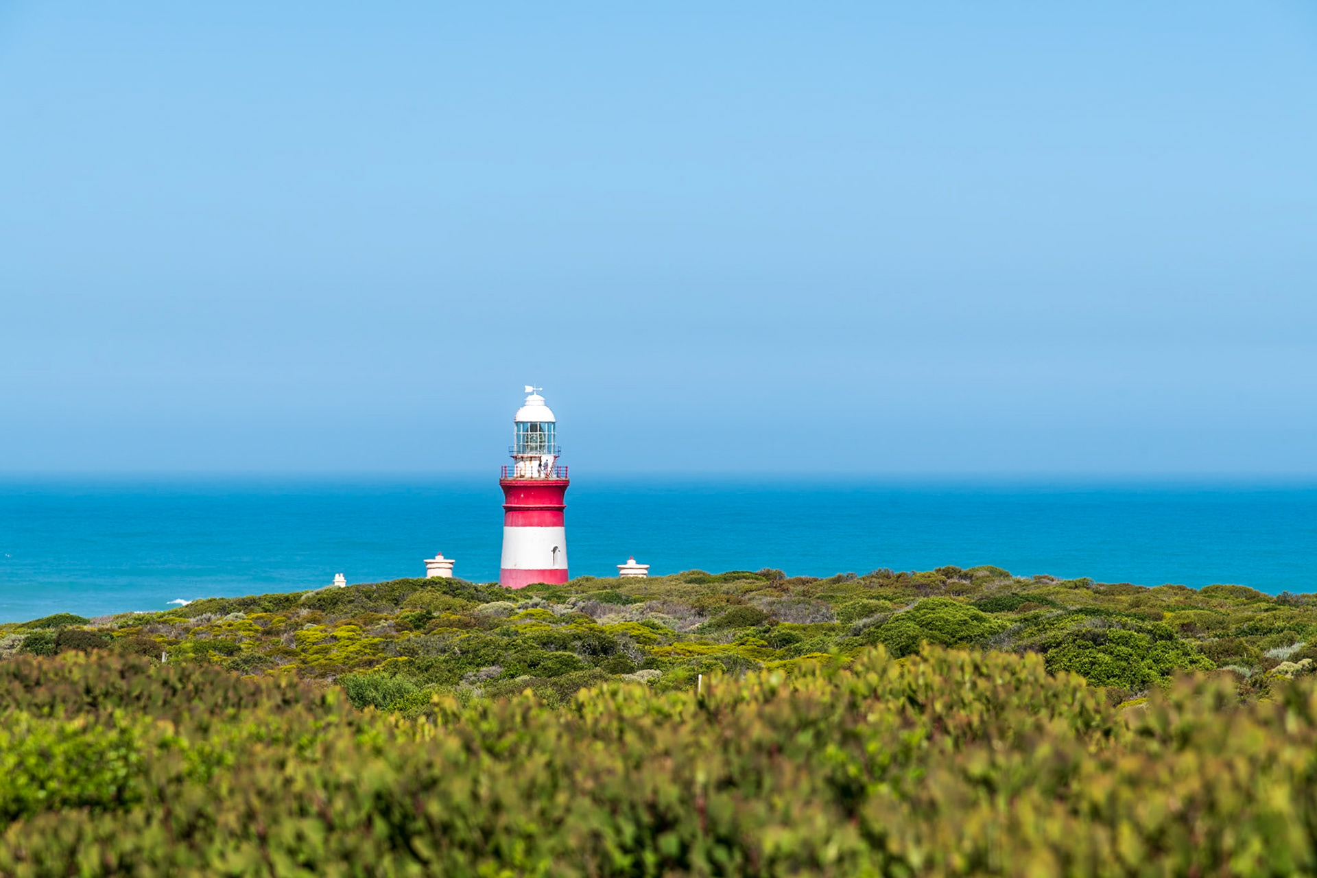 Cape Agulhas, the most southerly place in Africa