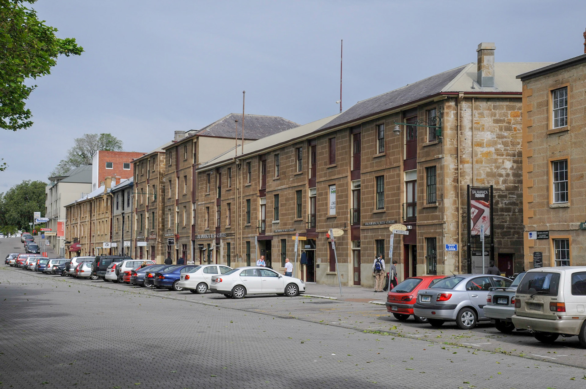 Salamanca Place (our home for the week)