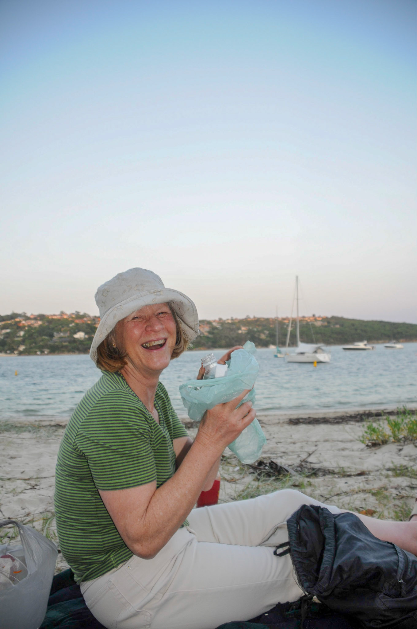 Drinking from a bag again