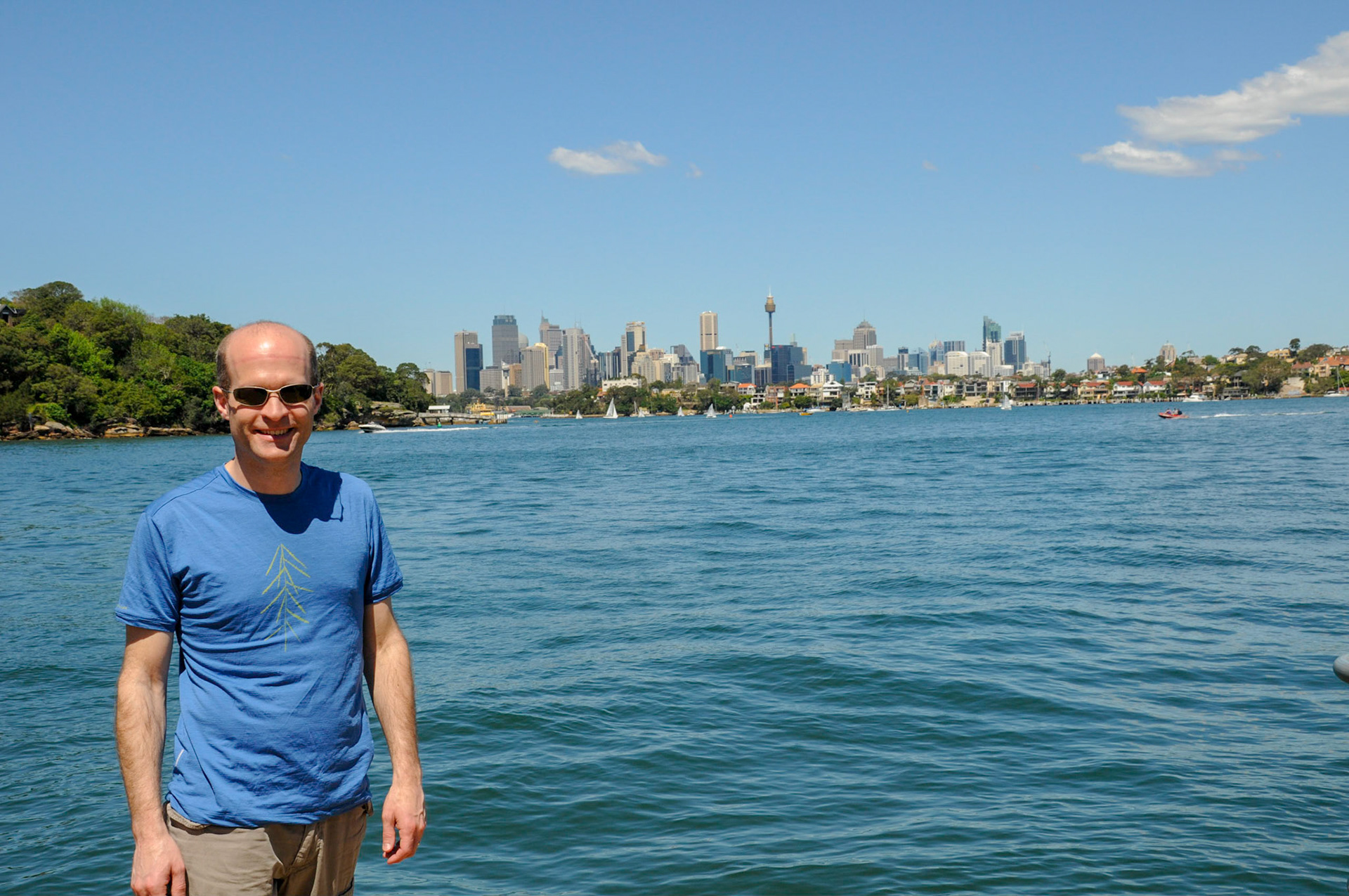 Sydney City - view from Woolwich Pier