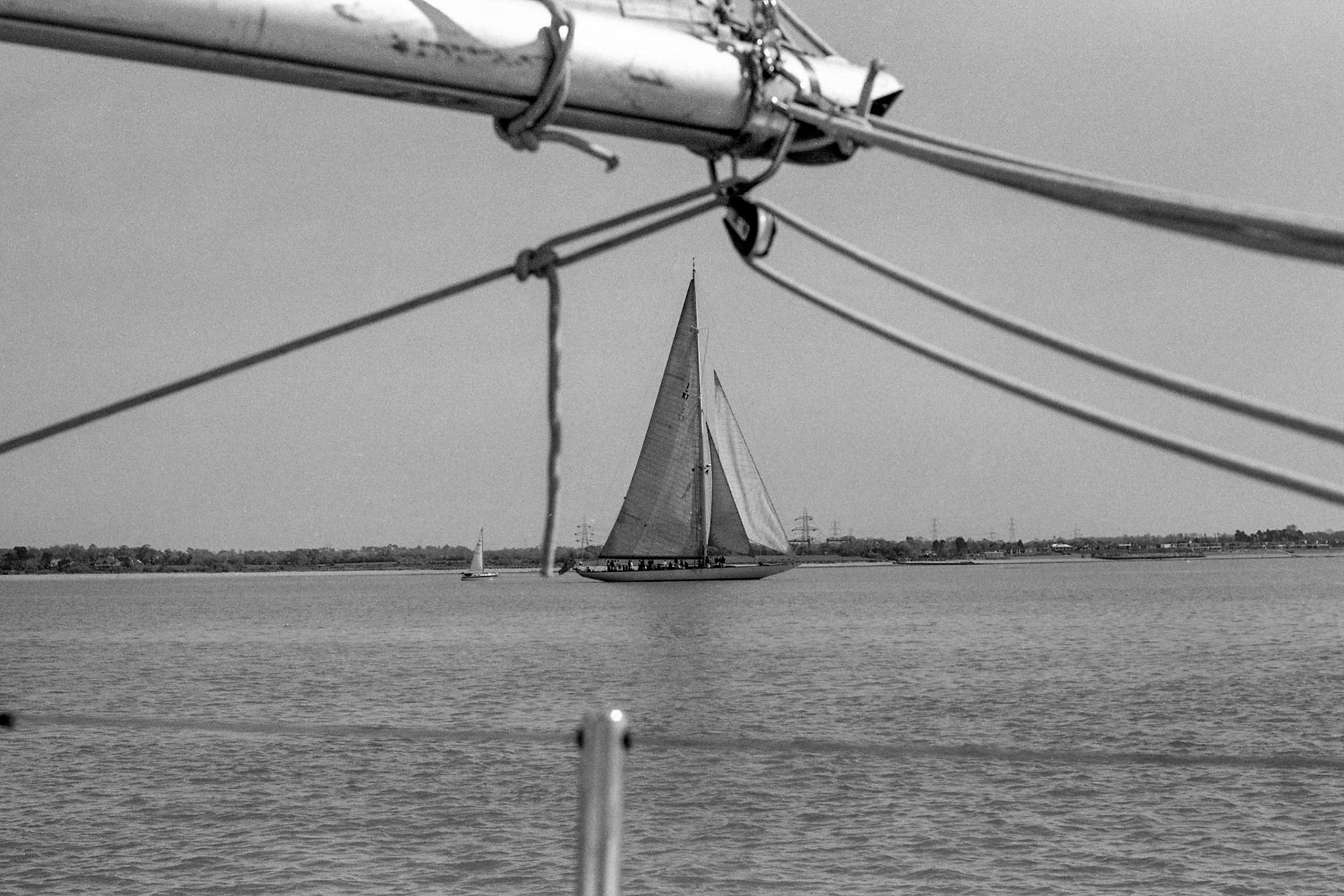 J-Class Velsheda on the Solent