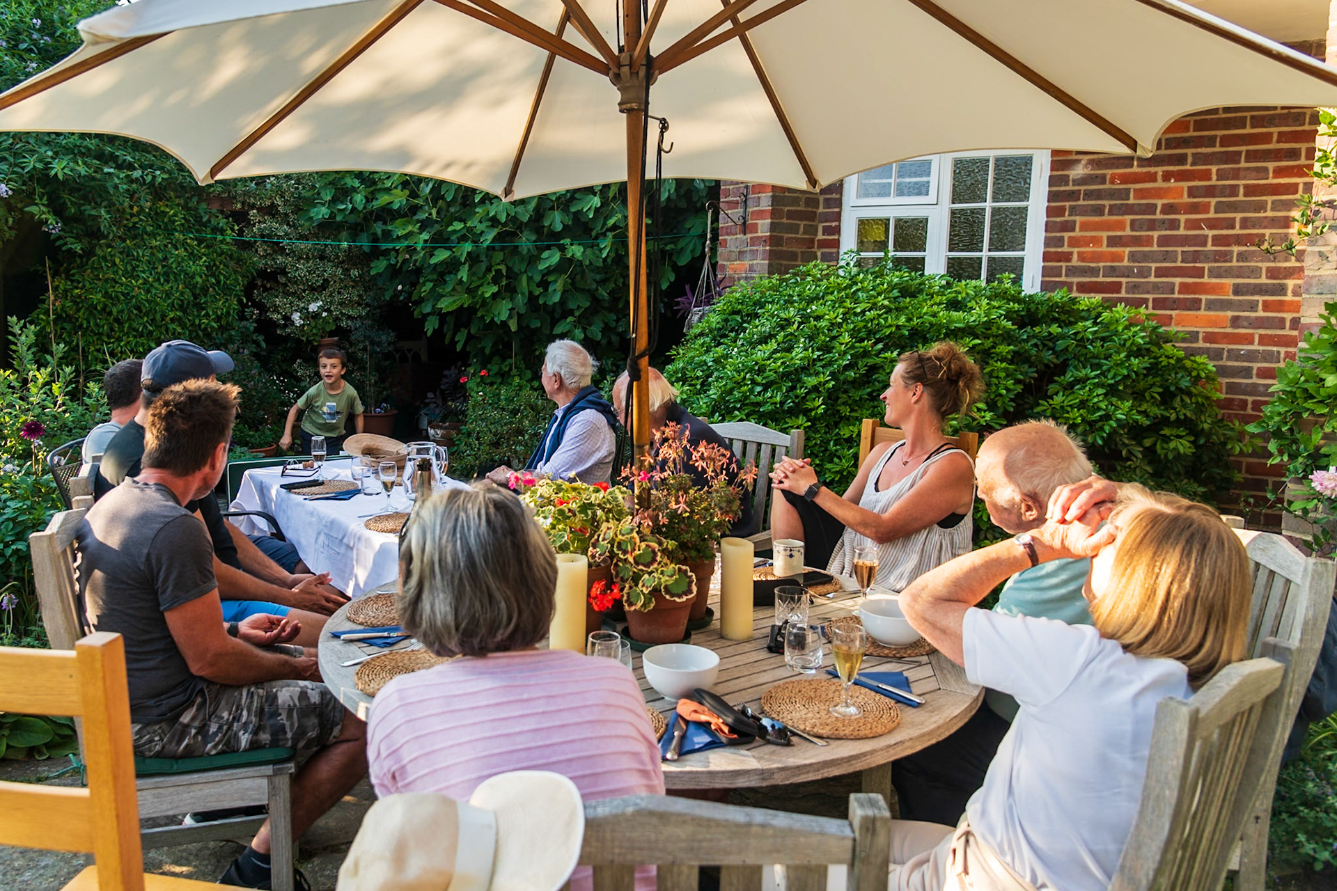 Sam doing the Macarena for us