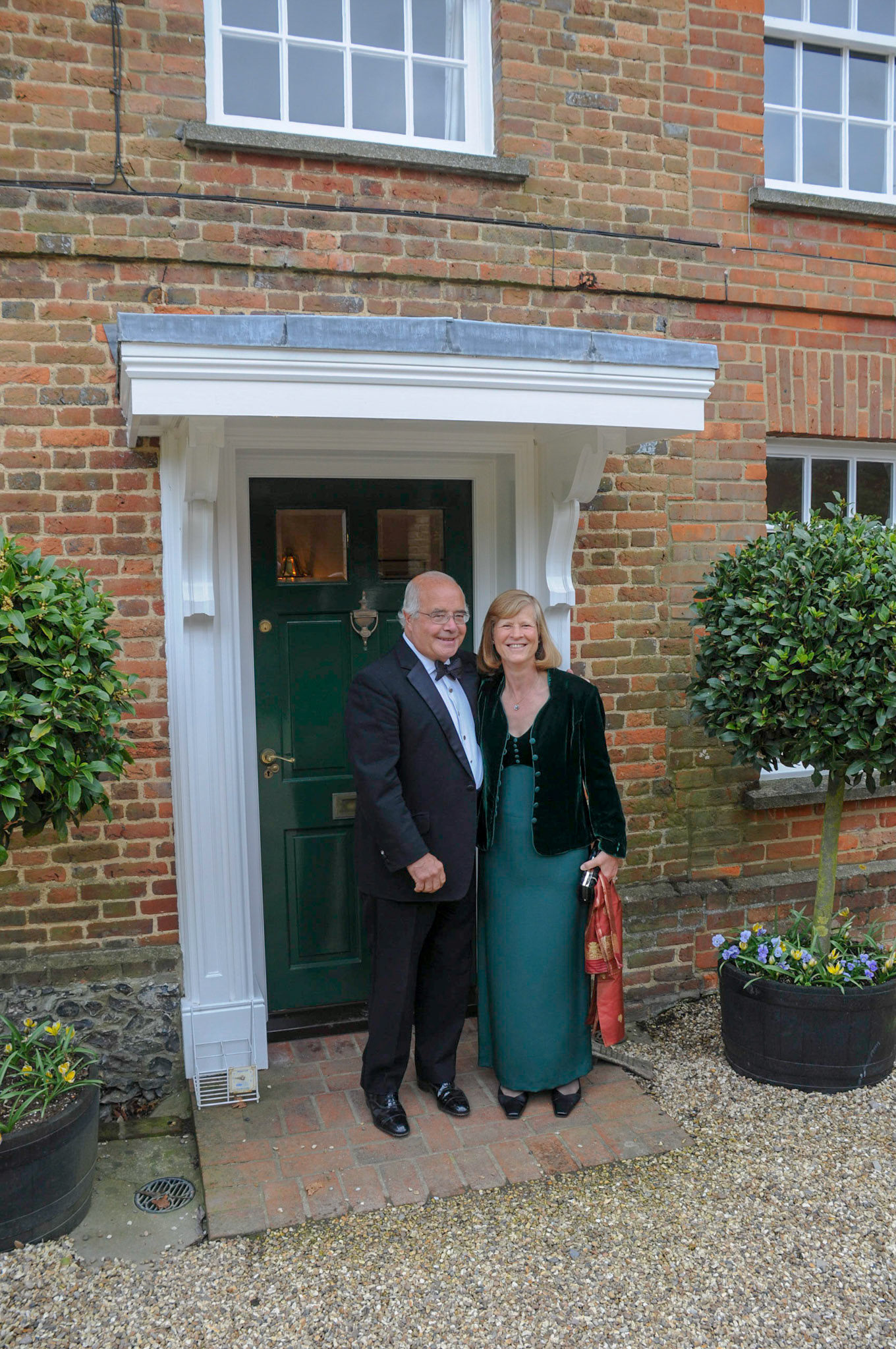 All dressed up for my visit