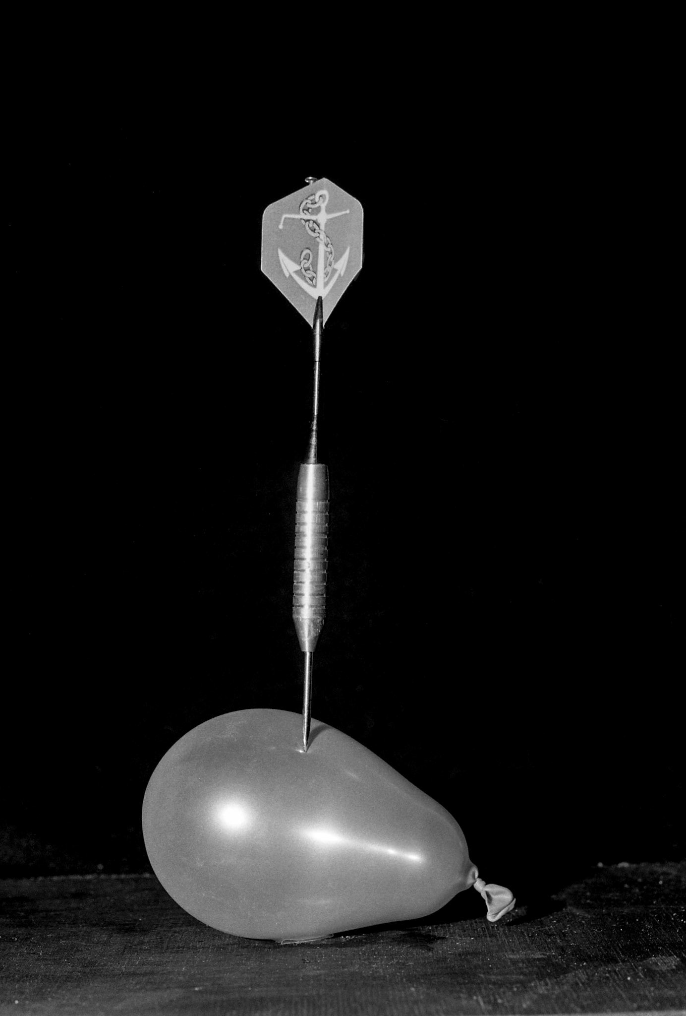 Dropping a Dart onto a Balloon