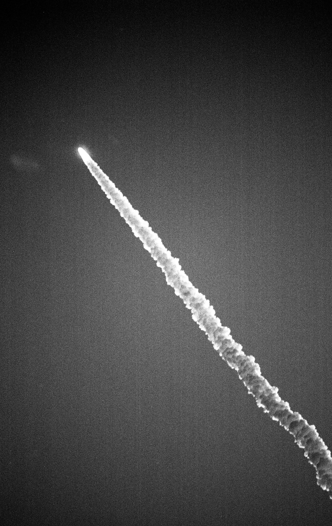 Watching the Space shuttle launch