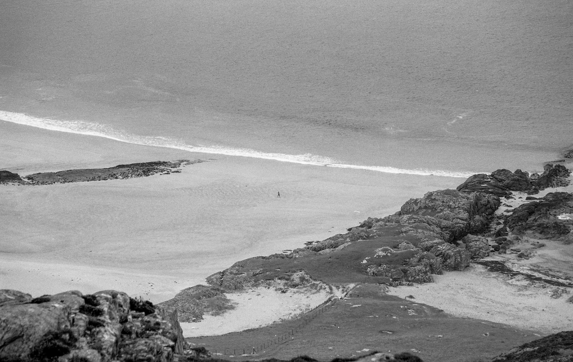 Stuart on Kiloran beach