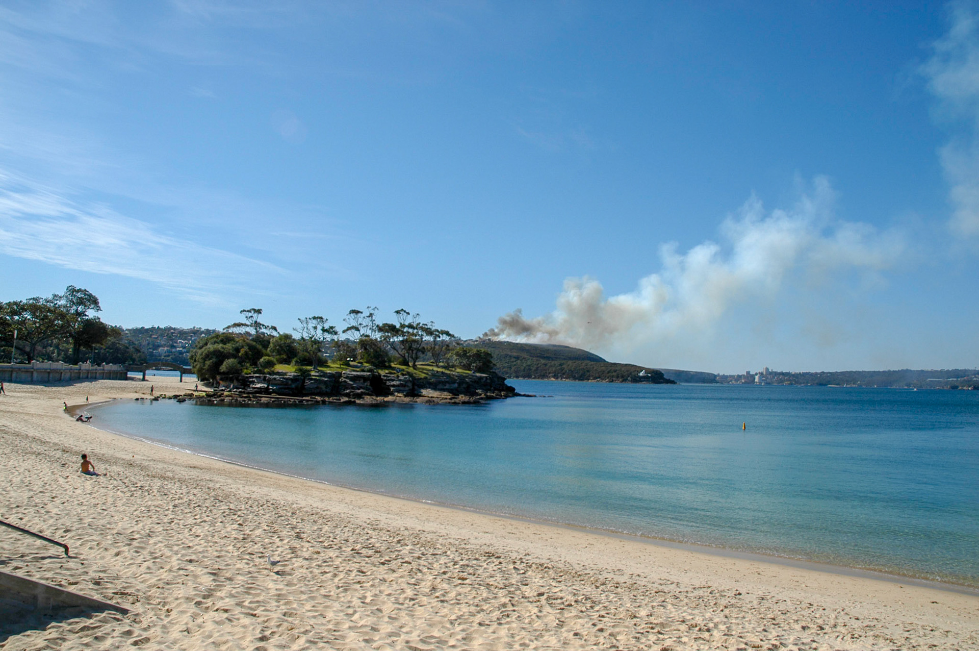 An island for picnics