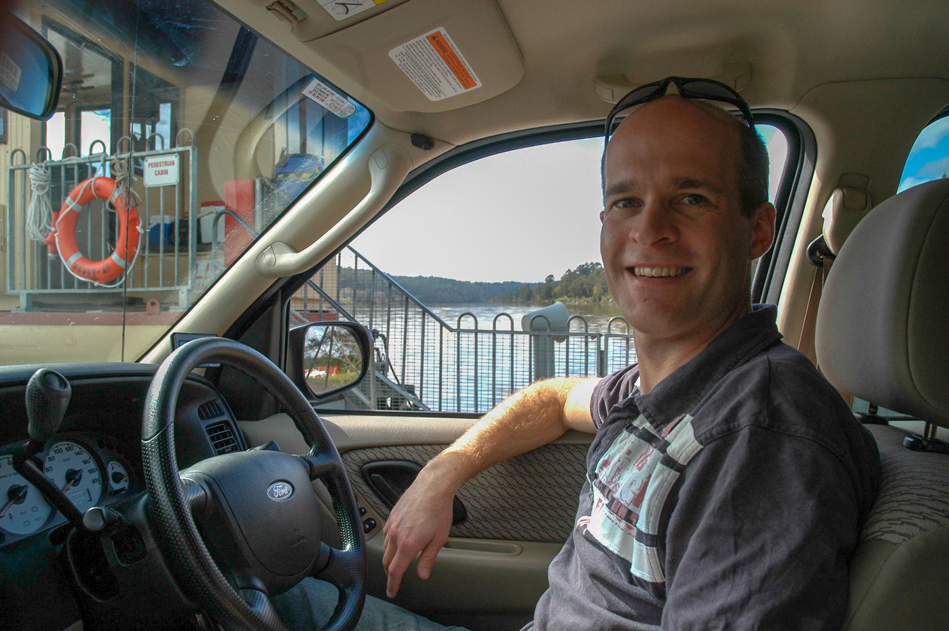 One of the many river crossings