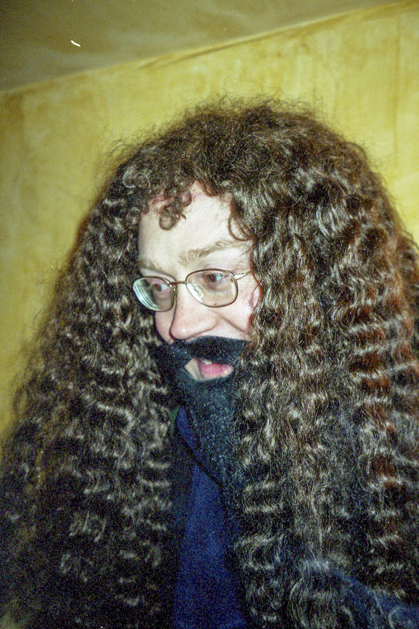 Bruno as Hagrid for NYE