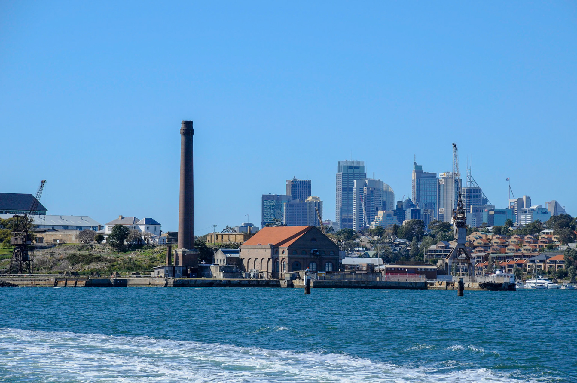 Sydney from the Parramatta River