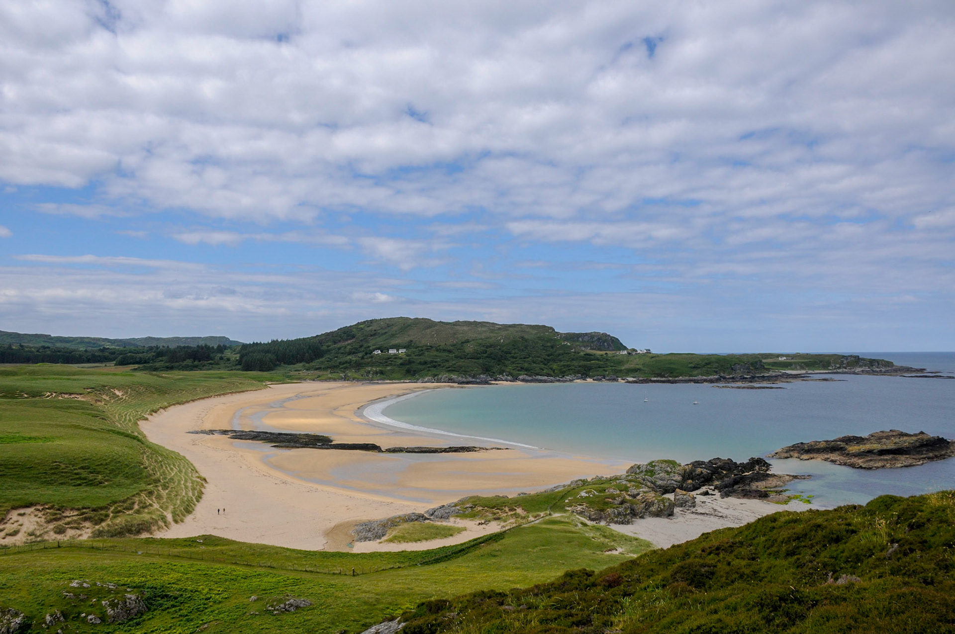 The beautiful Kiloran Bay