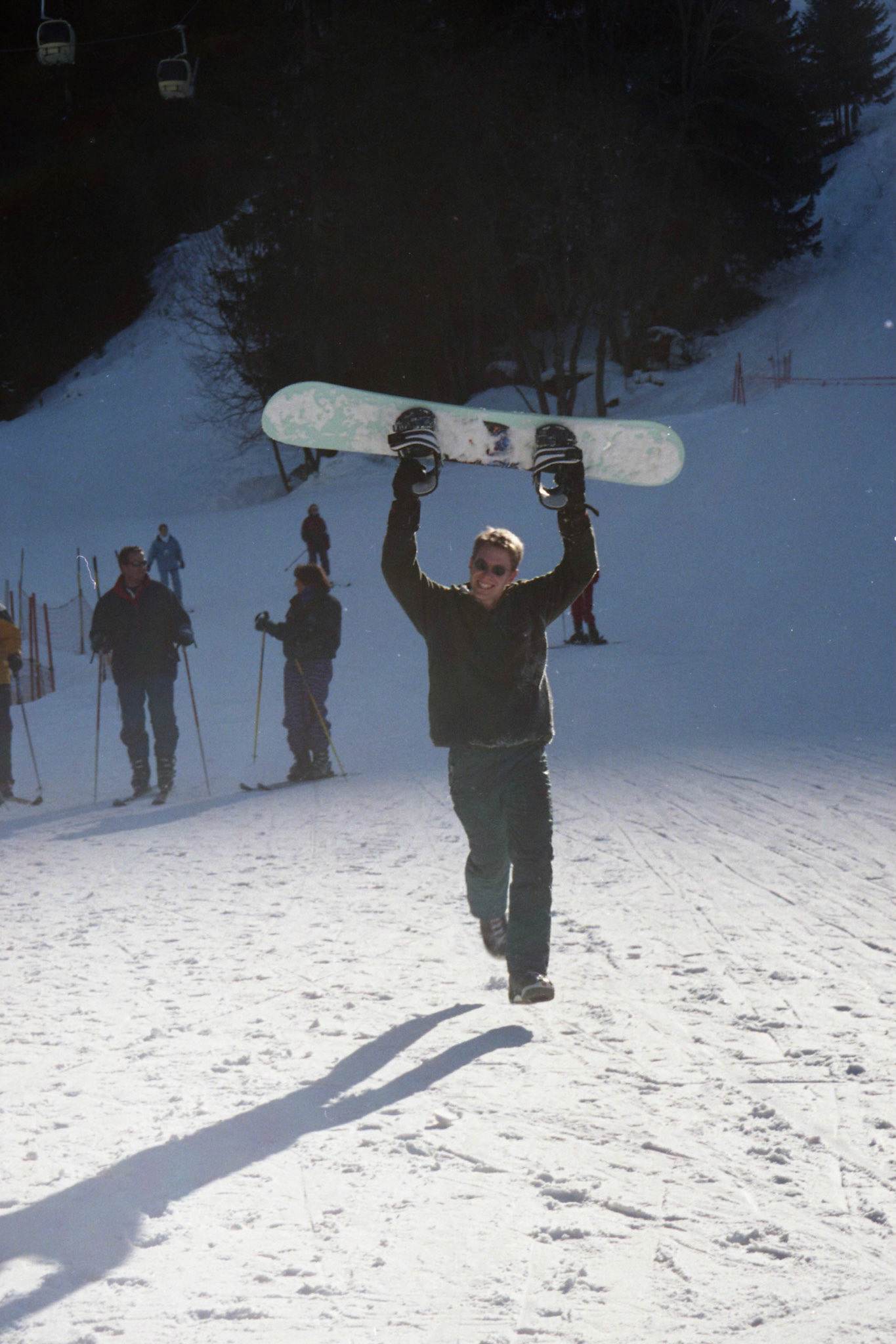 Finally makes it to bottom