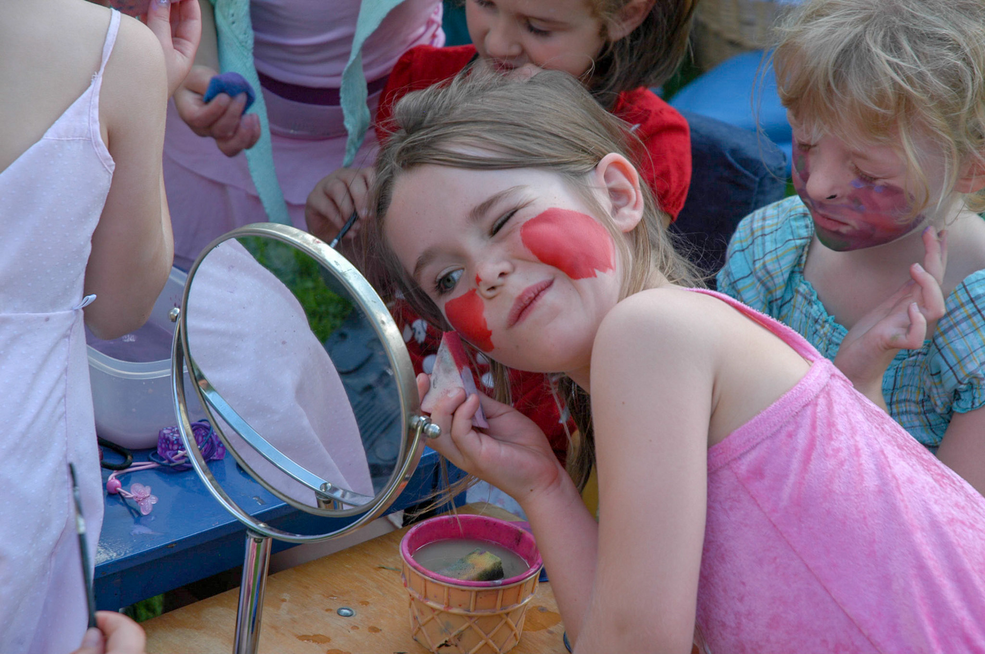 It's hard being a supermodel!