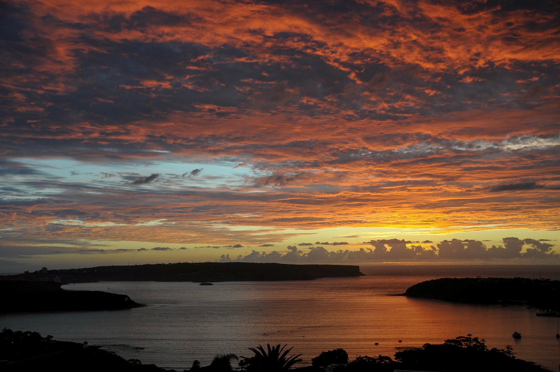 Another amazing sunrise starts the day