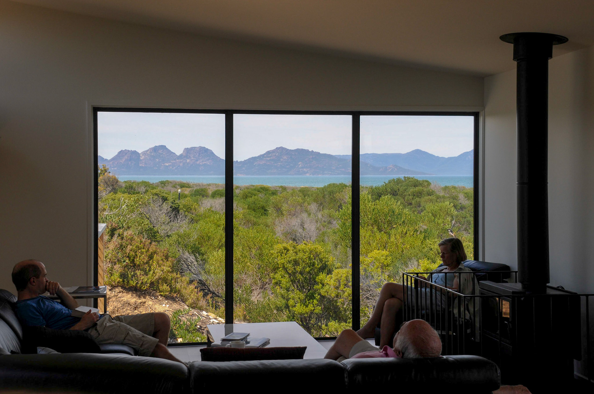 Not a bad view from the living room