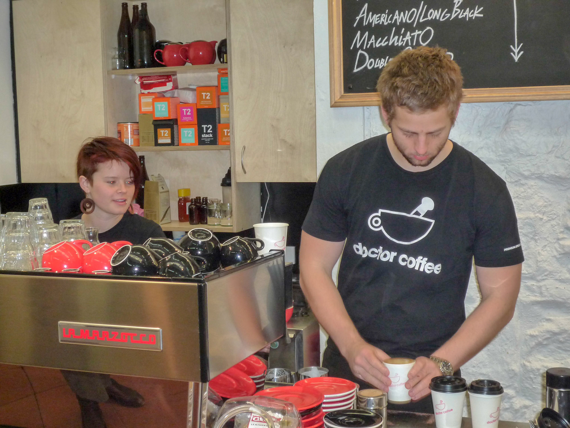 Doctor we need a coffee & we need it NOW!