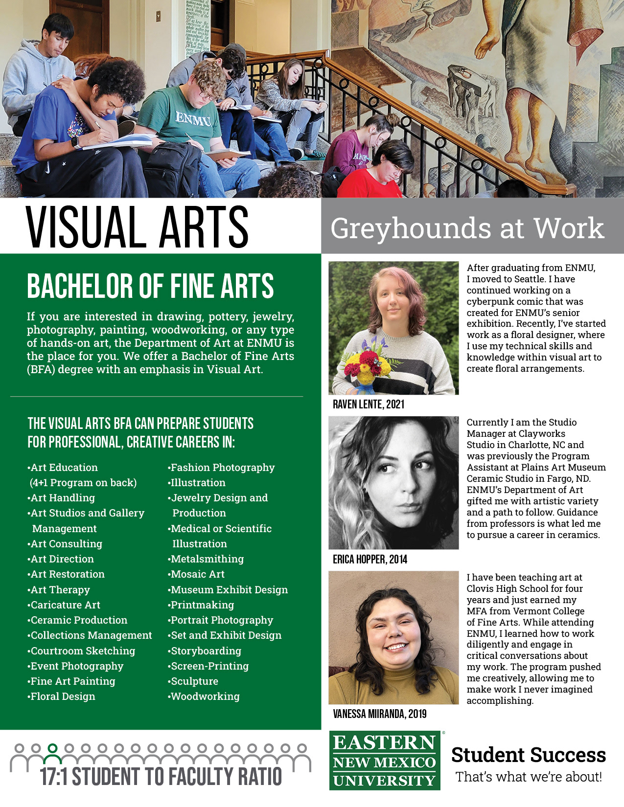 Visual Arts Front