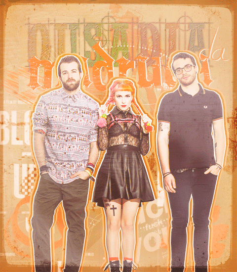 Criação para uma Comunidade Fã da Banda Paramore (Freela)