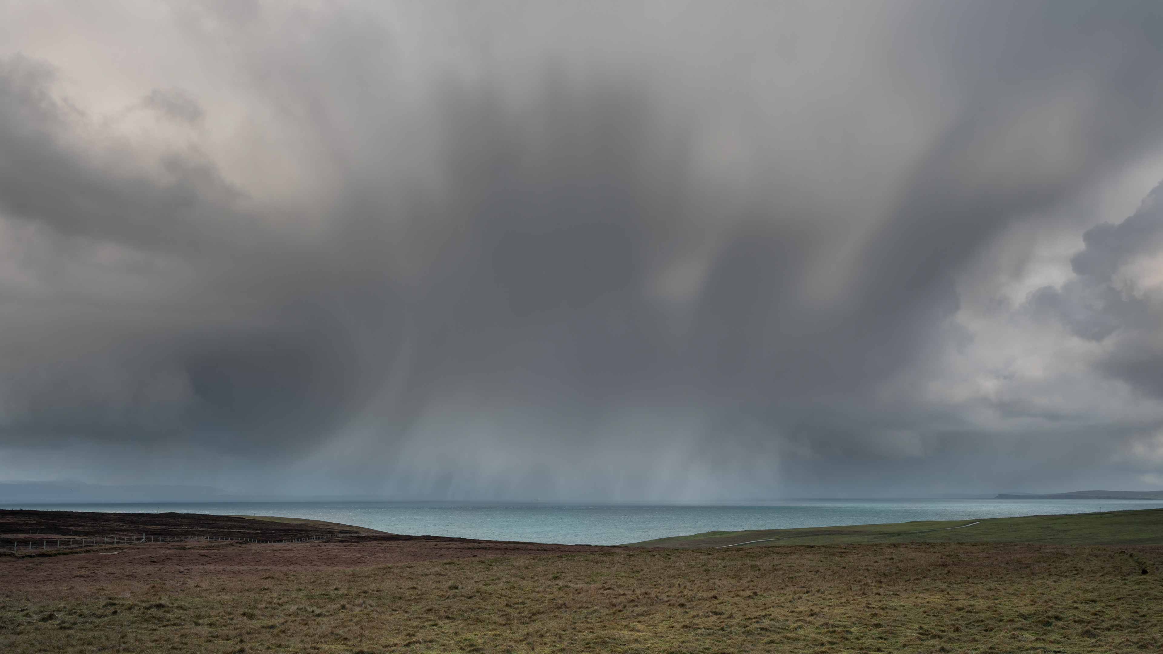Week 49. Incoming hailstorm over the Firth