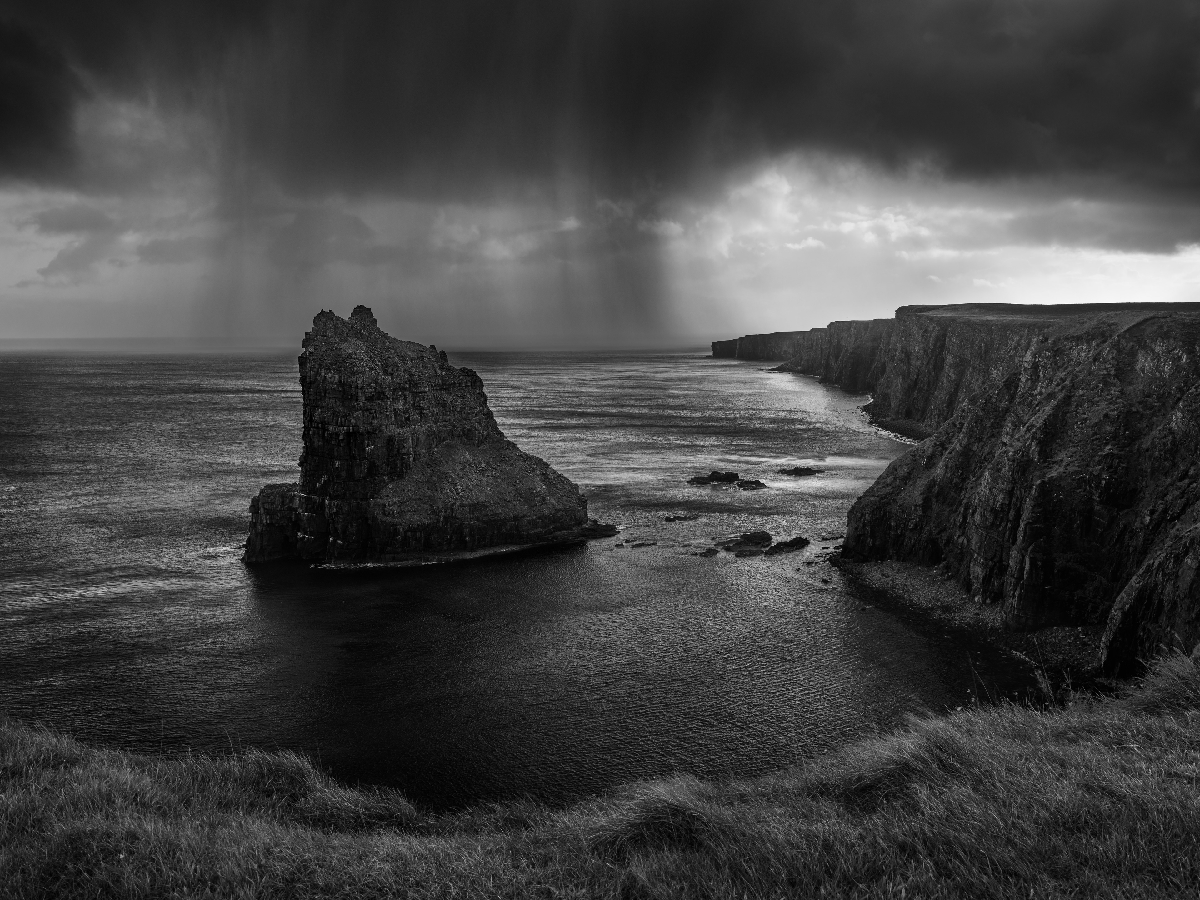 Week 2. A storm passing the Big Stack