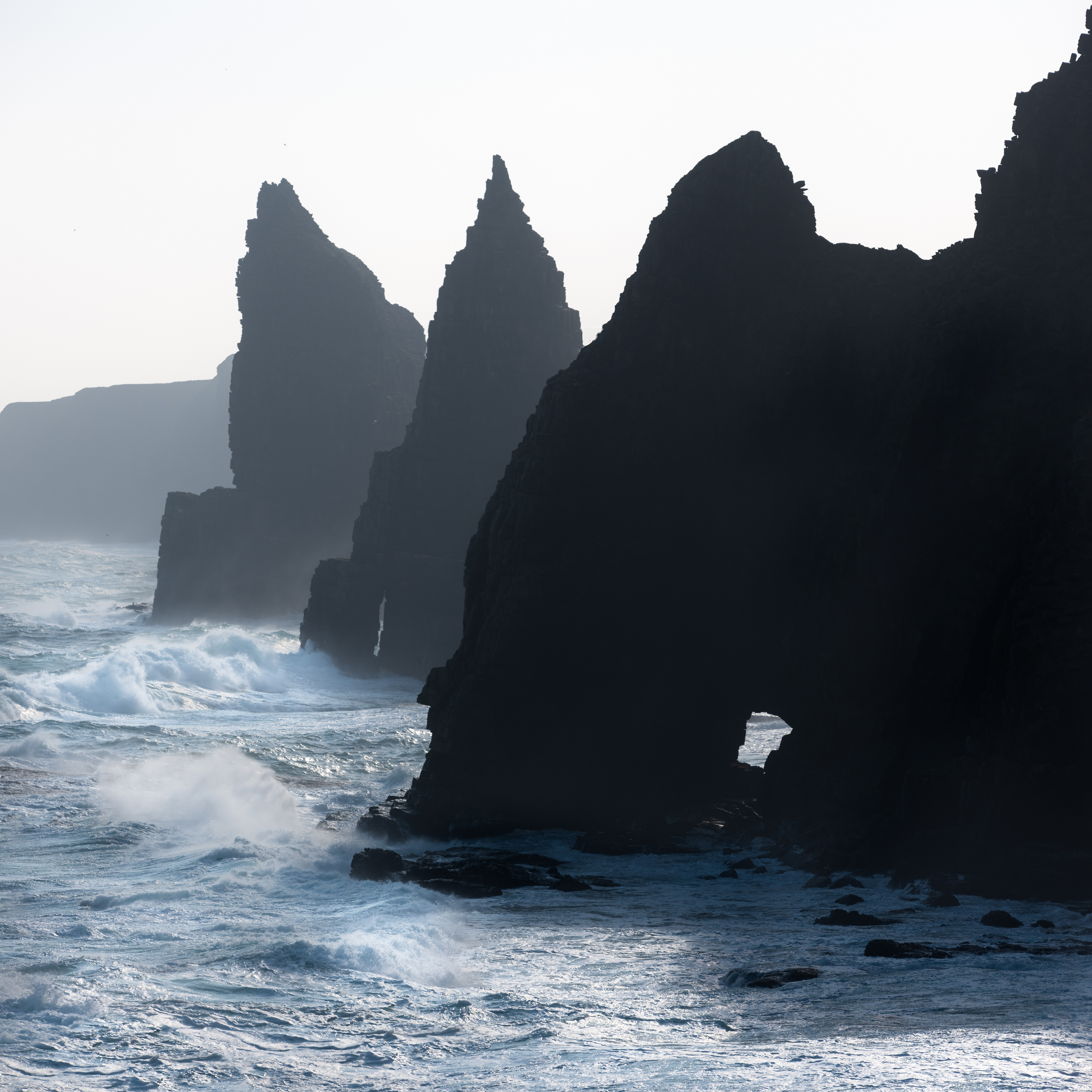 Week 10. Looking South into the sun