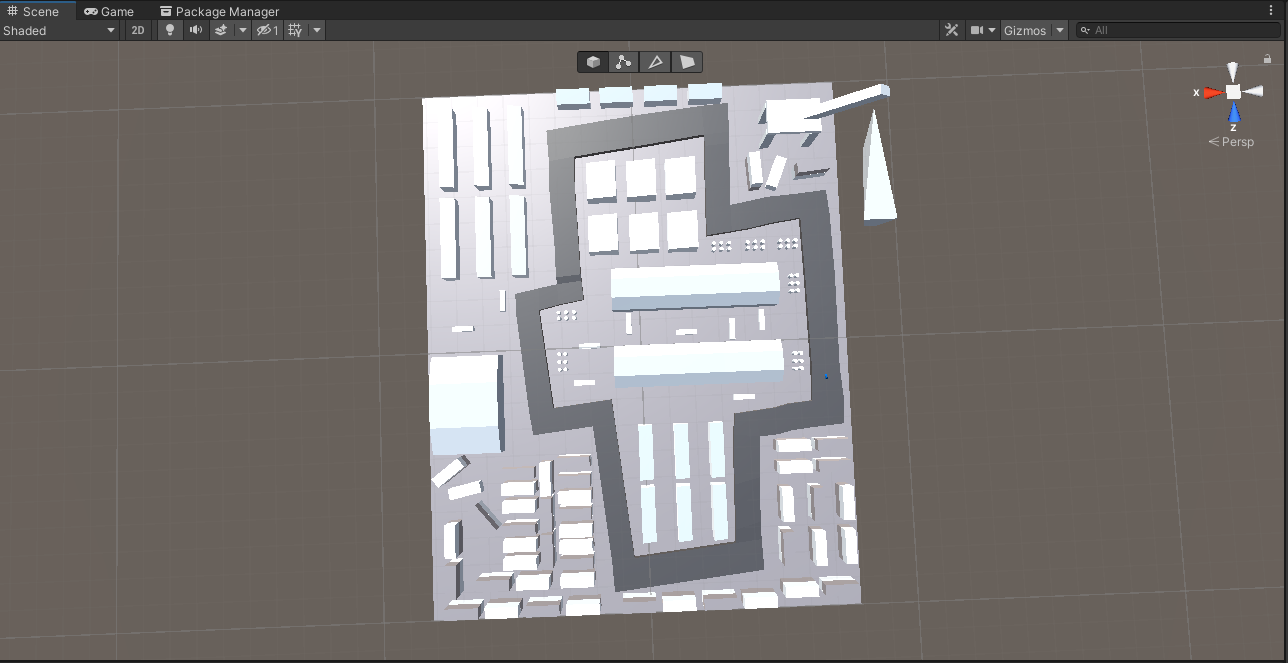 Final Greybox Level Design, Week 6 of Studio