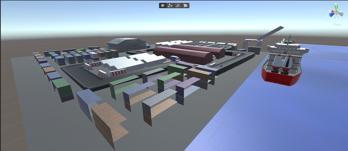 Final Level Design, Showcasing Cleaned Up Faces per Studio Lead Instruction