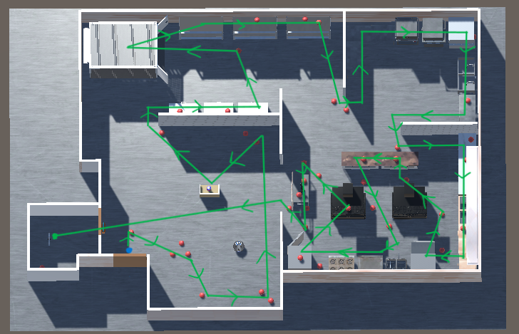 Optimal Route, Fancy Kitchen Level