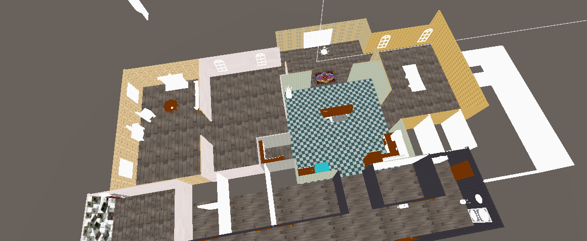 Applying wallpaper textures and floor textures after re-scale of level