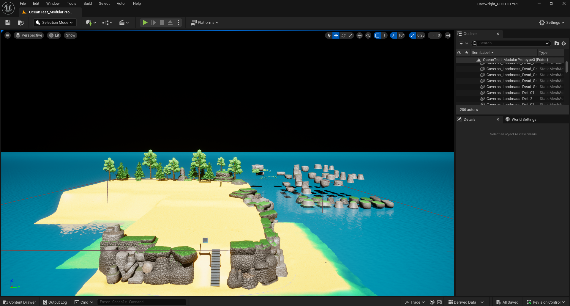2D pixel trees on landscape