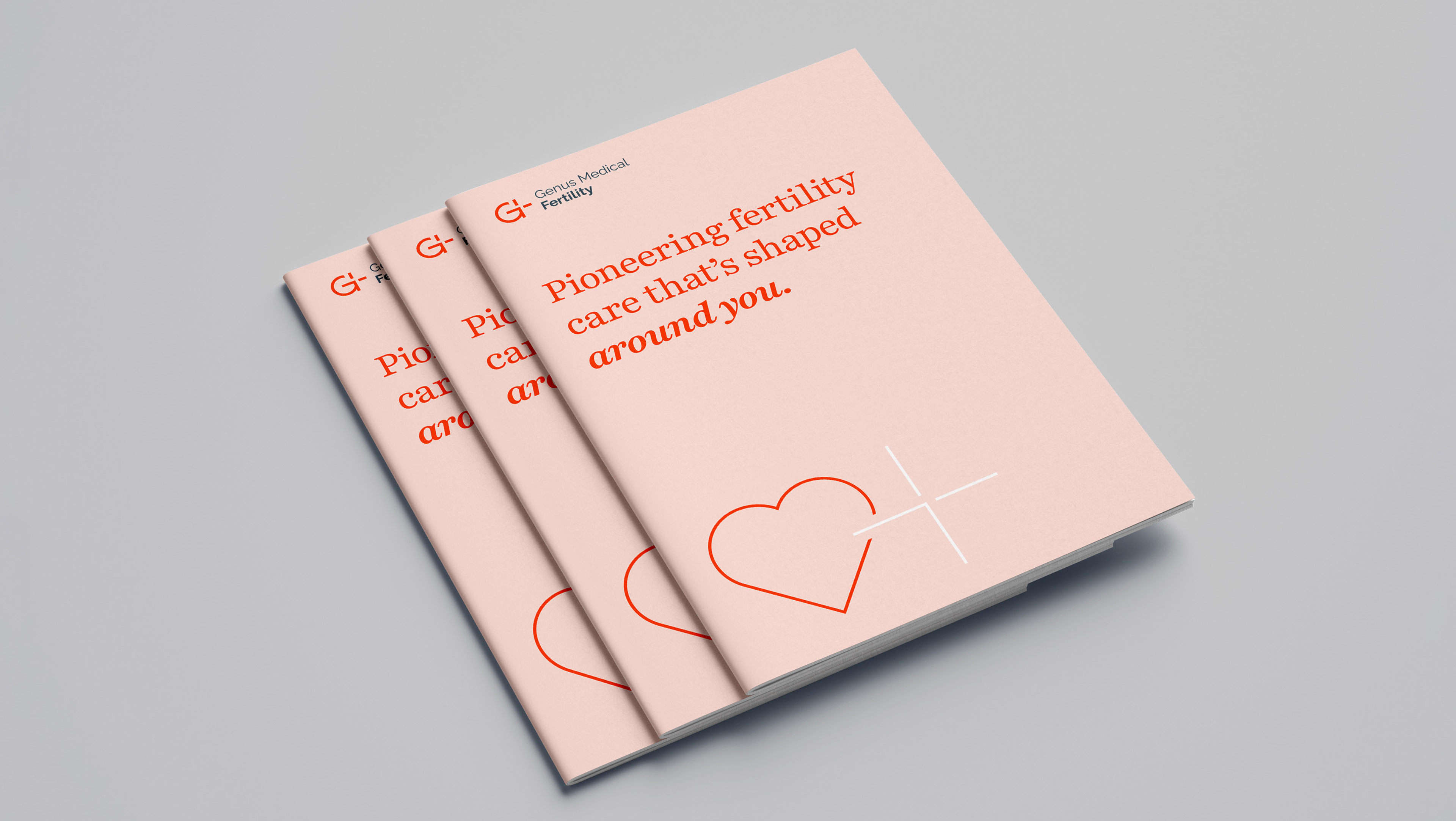 Genus corporate literature using iconography
