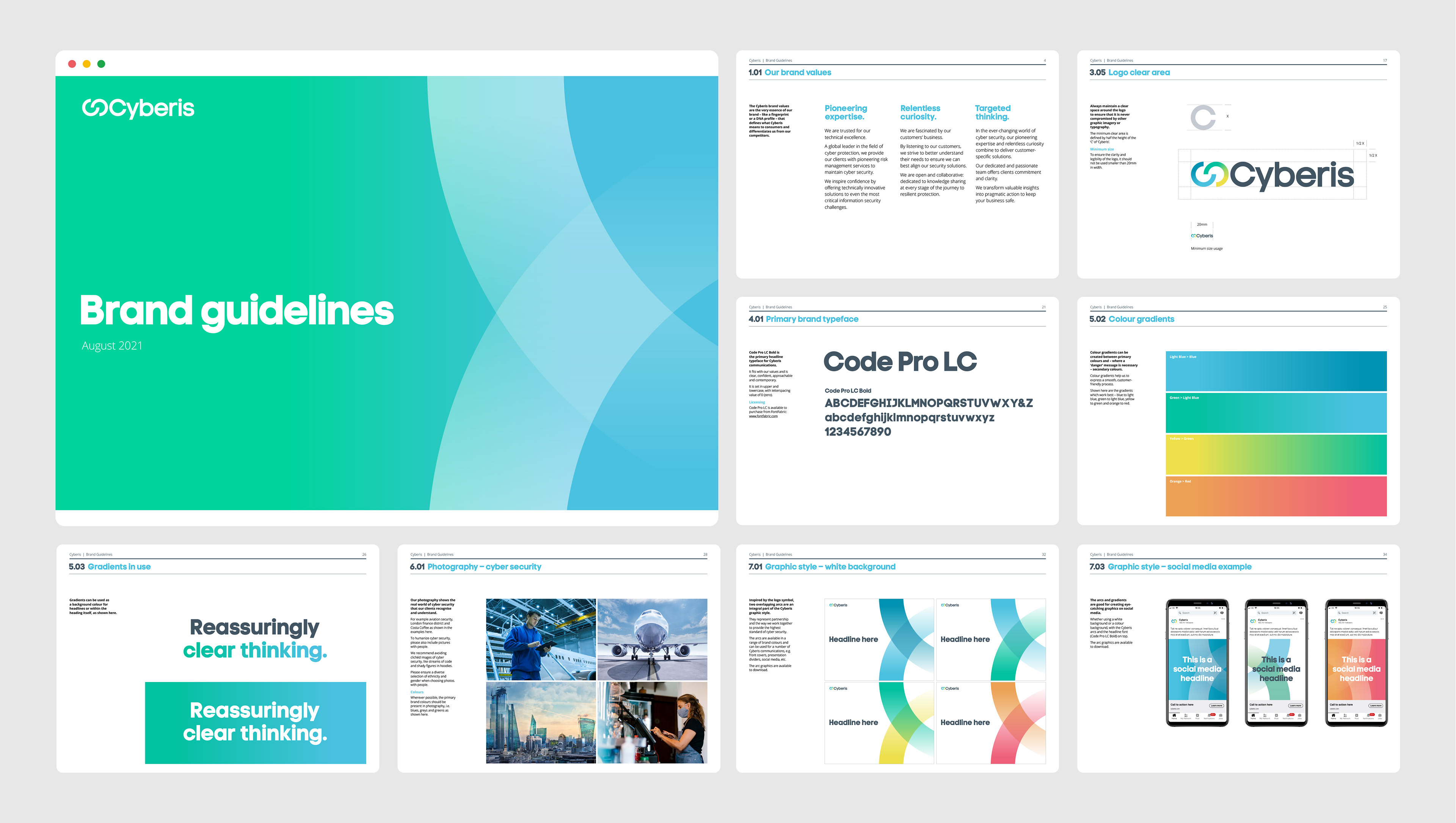 Cyberis brand guidelines