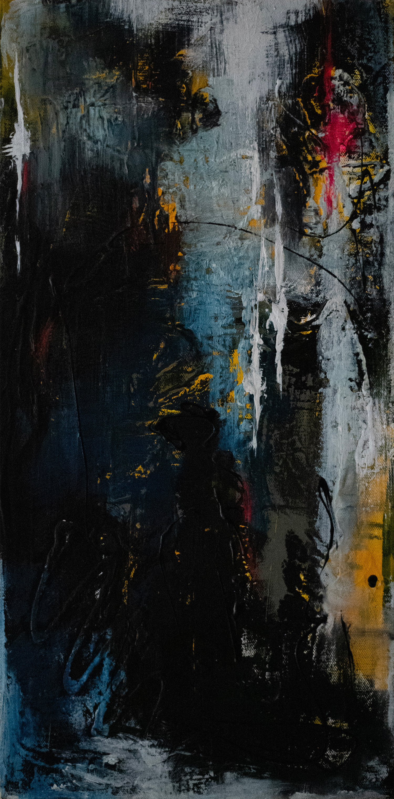 The Shadow, 2024 / 10x20' / Mixed media