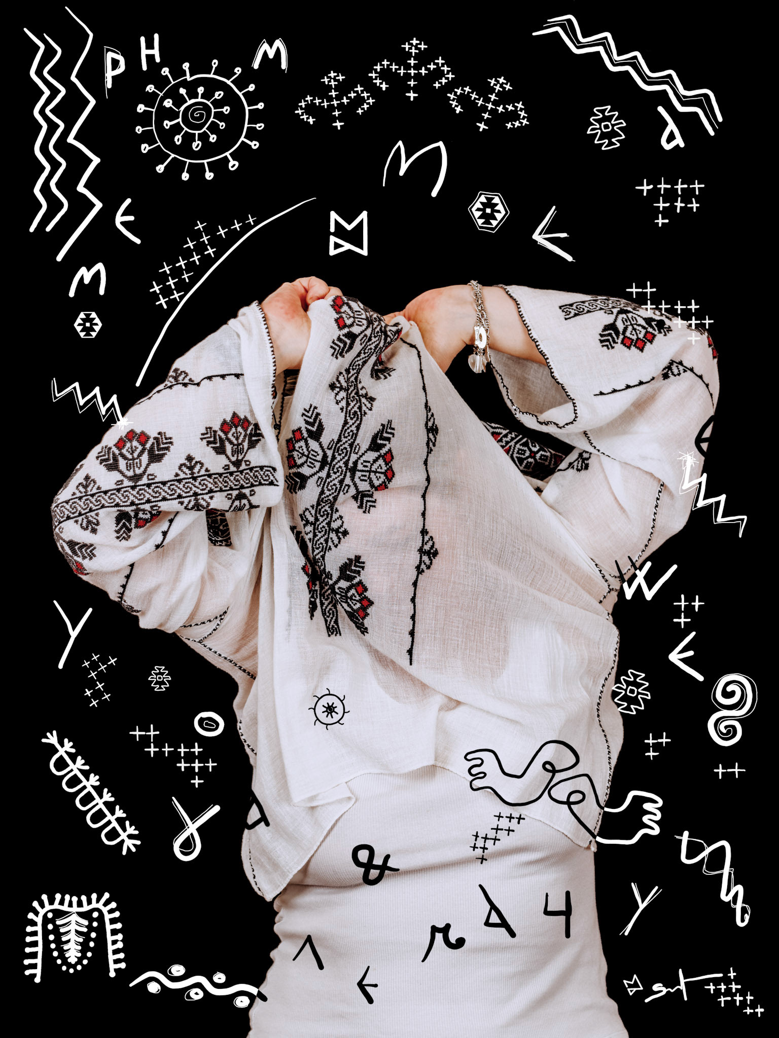 "Heritage", 2023 / Digital photo manipulation/ Art Installation 