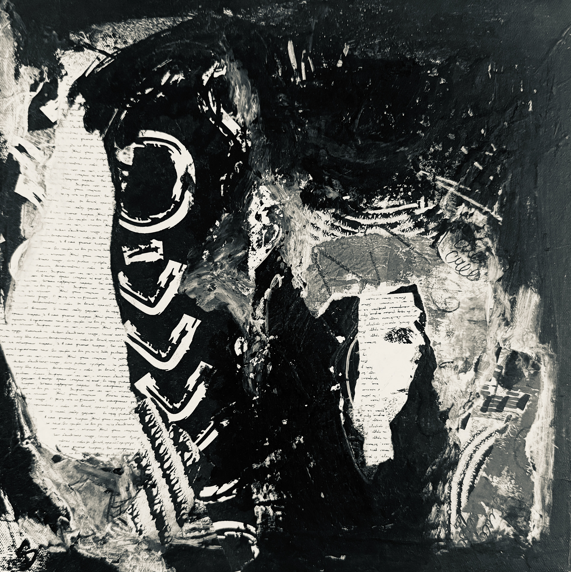 "Whispers of the Subconscious" 2025 / 12x12' / MixedMedia 