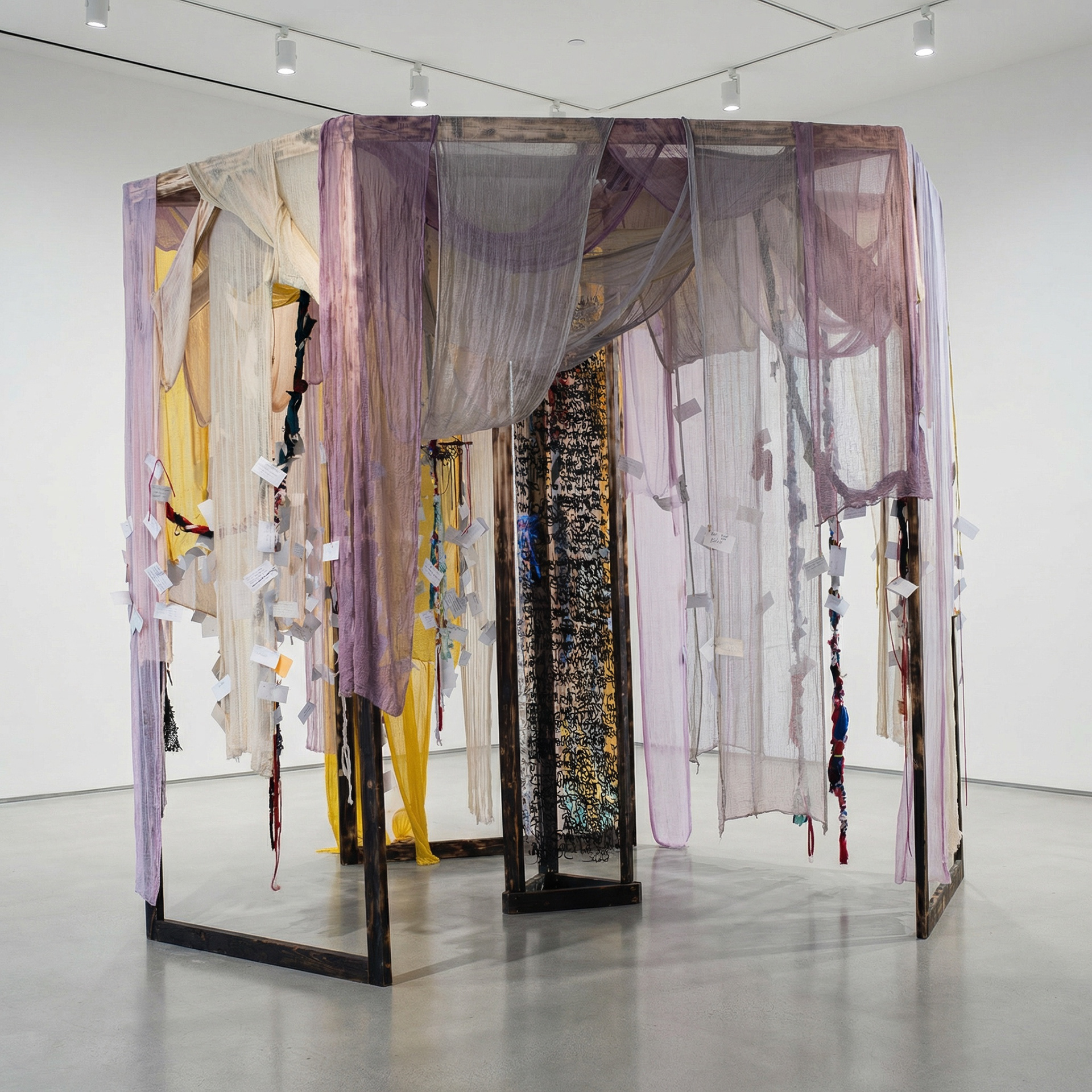 Dialogue of Souls / Voices in Color / Collaborative installation 2025 