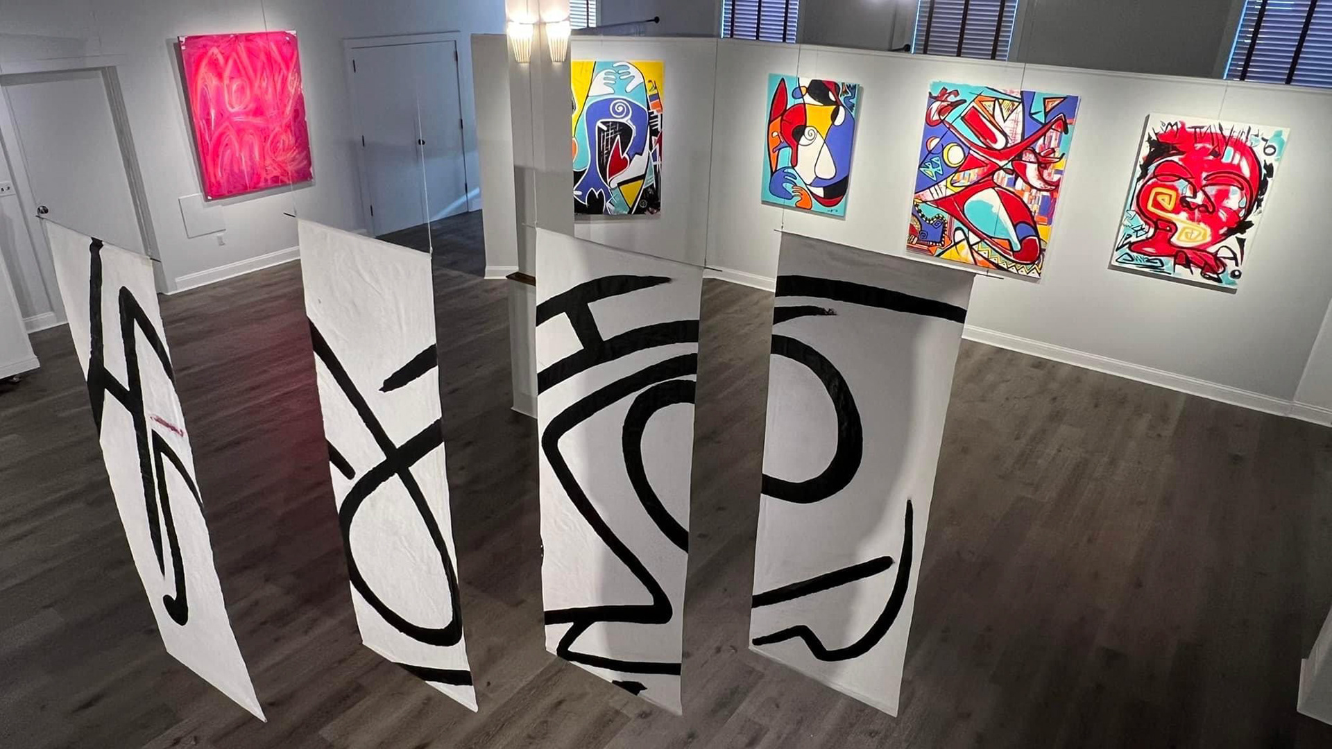 "Metamorphosis of the Canvas", 2024 / Art installation / Solo exhibition 