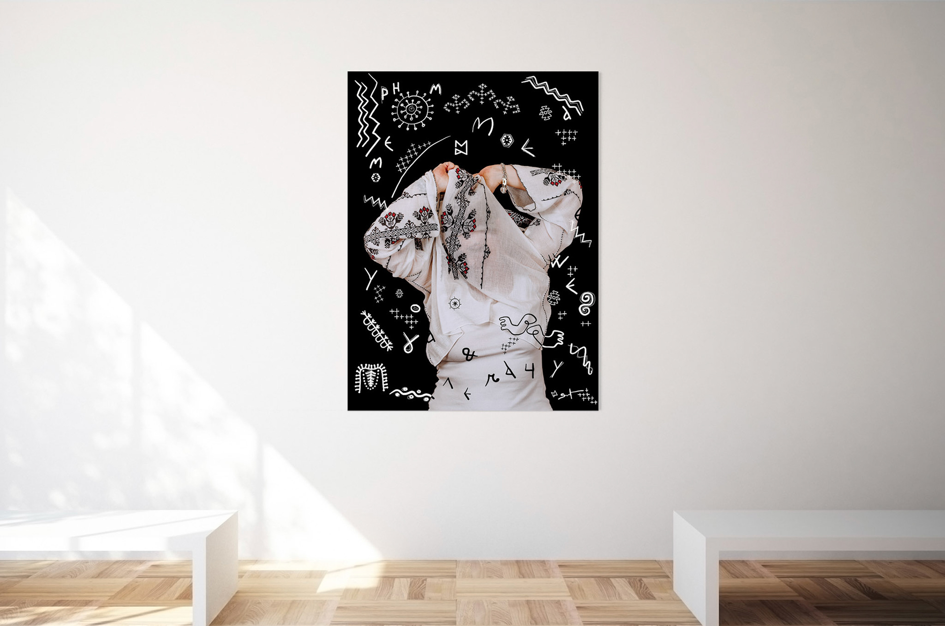 "Heritage", 2023 / Digital photo manipulation/ Art Installation 