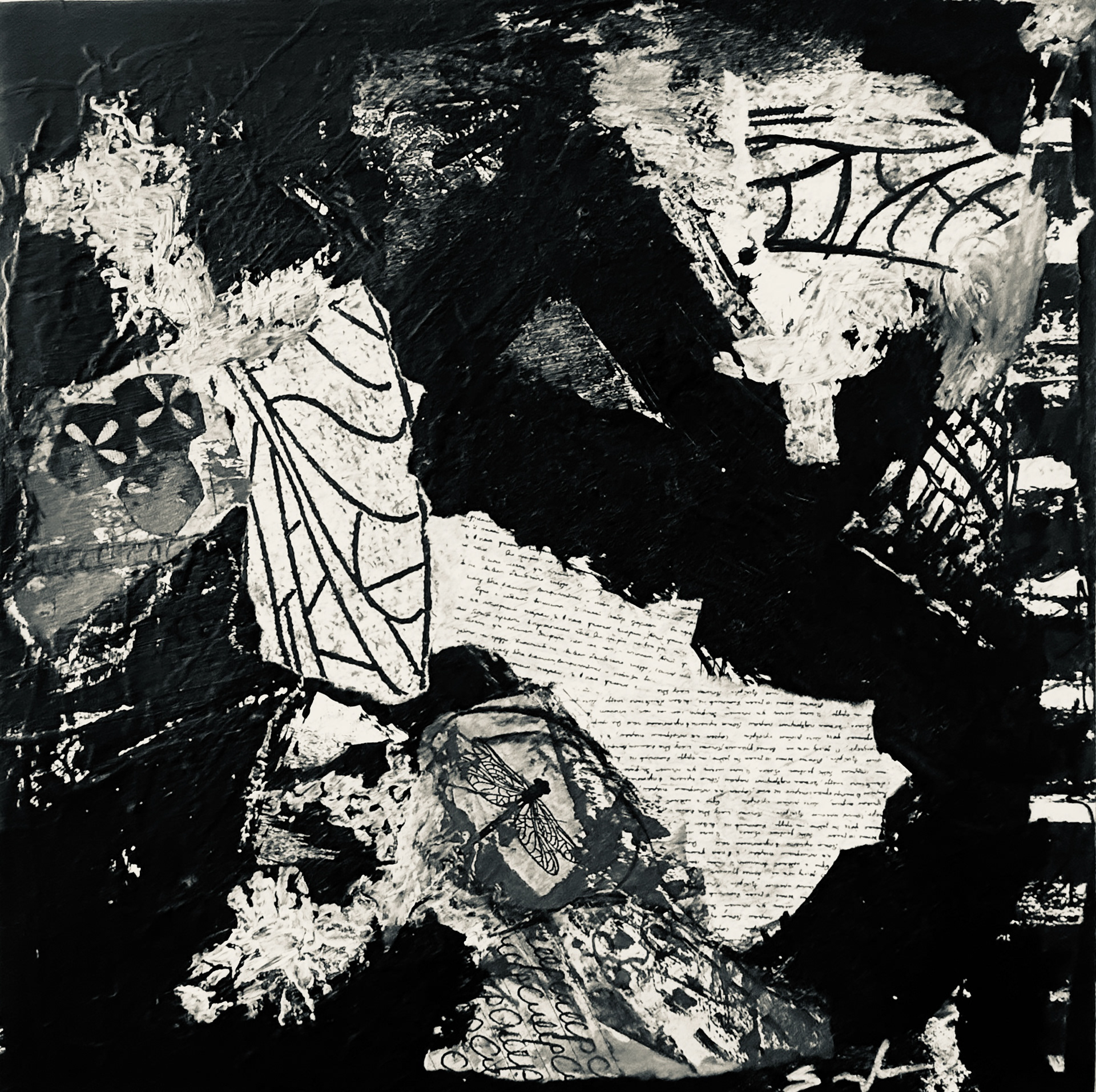 "Subconscious Chaos" 2025 / 12x12' / MixedMedia 