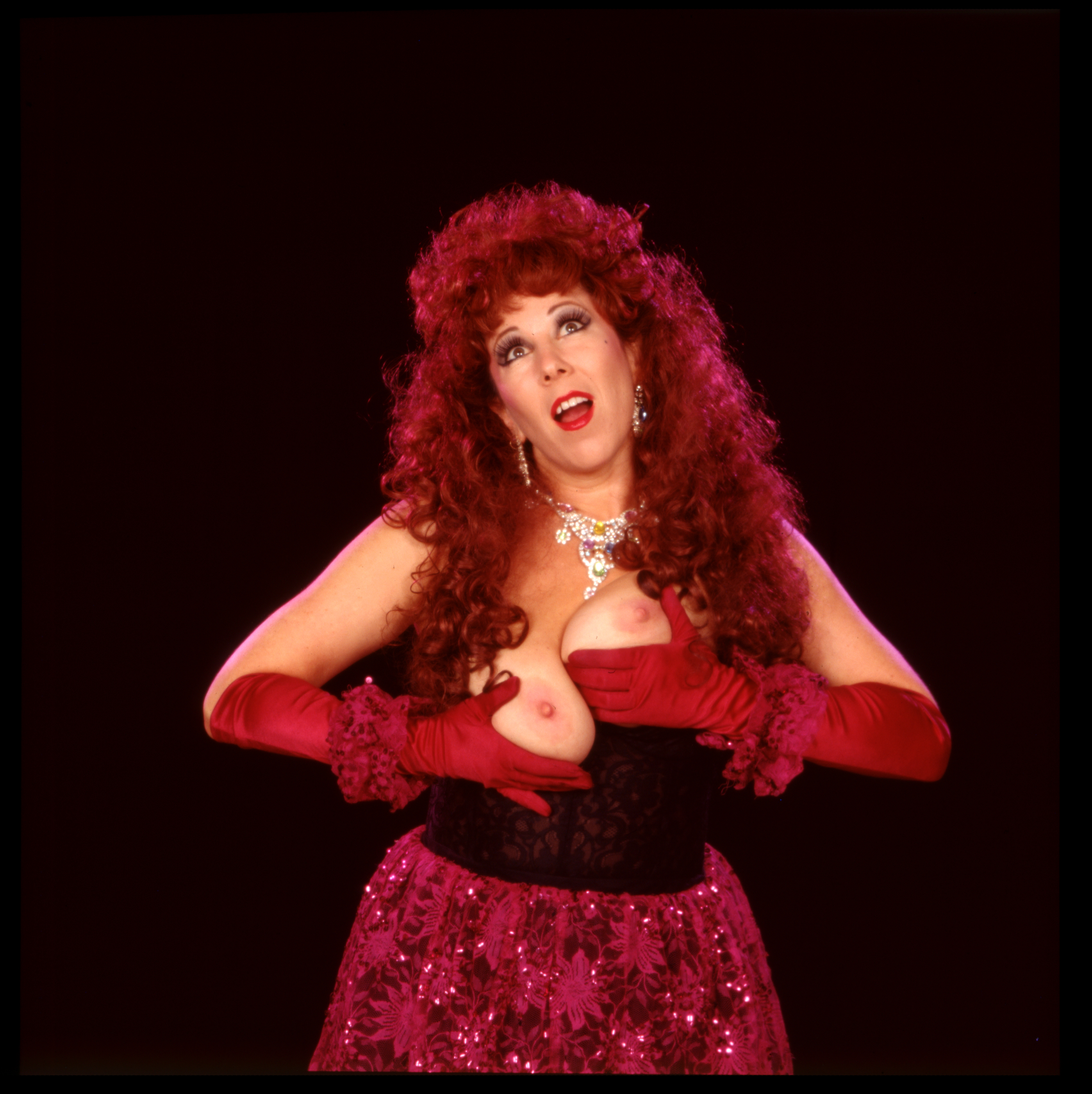 Annie Sprinkle - Performance Artist - British Elle Magazine