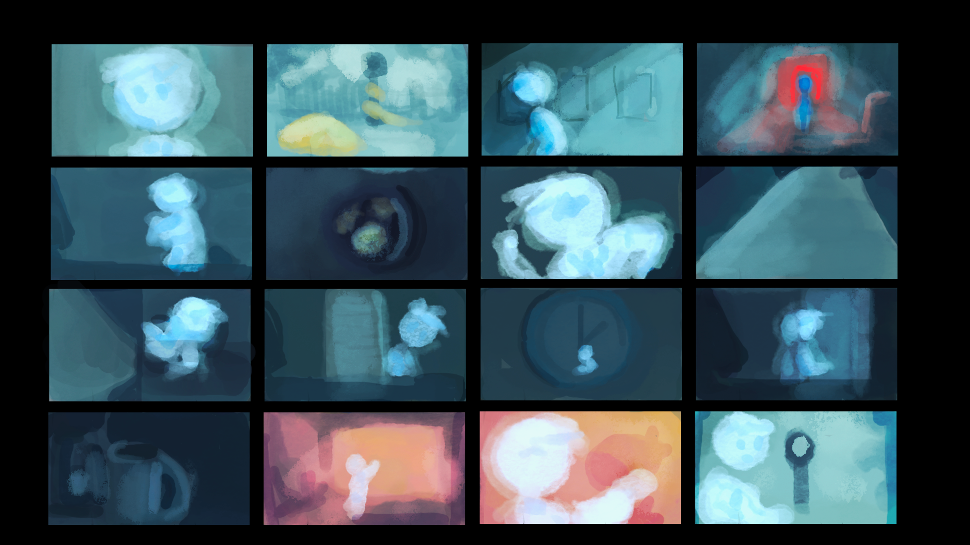 Walker Intro- color script