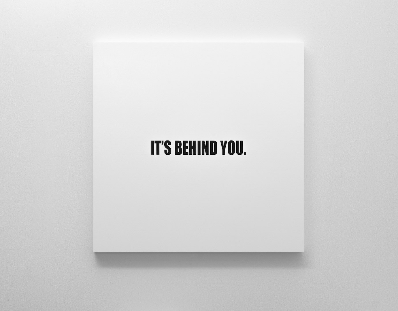 IT'S BEHIND YOU. | OIL ON CANVAS | 1m x 1m