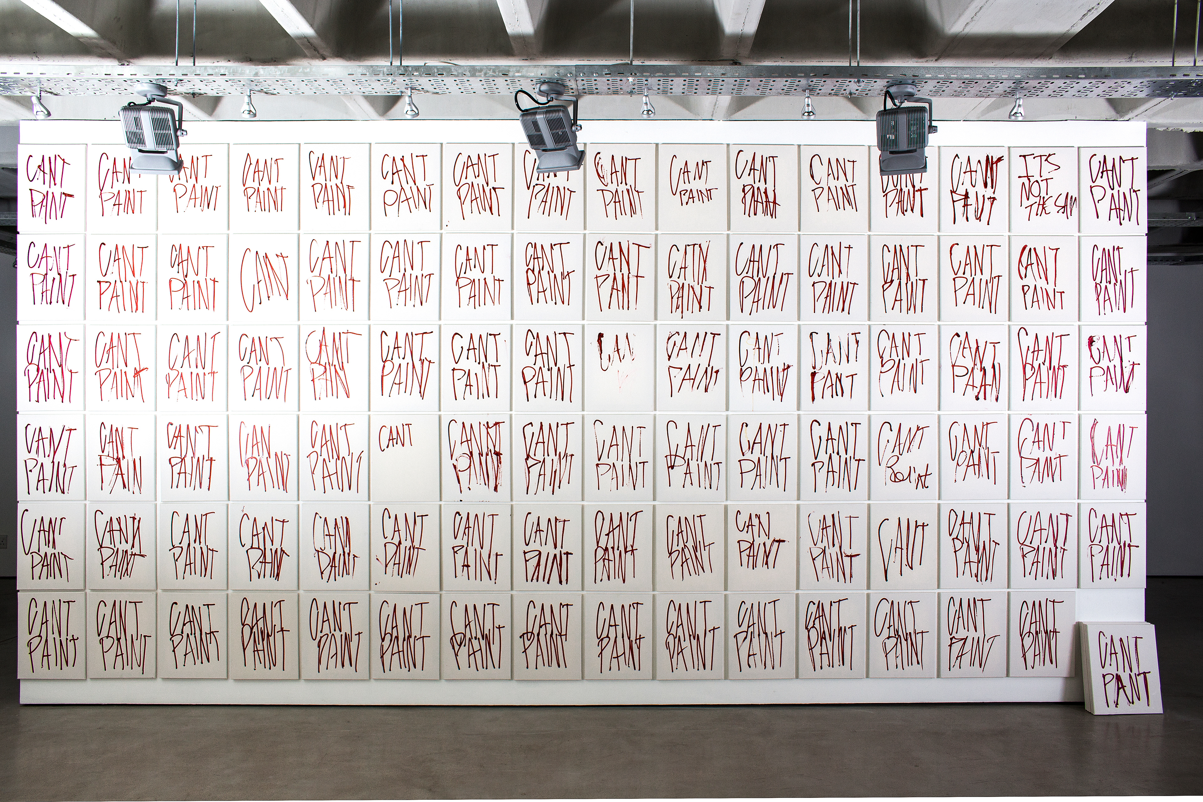 CAN'T PAINT | 2014 | OIL ON CANVAS | 45.5 x 35.5cm