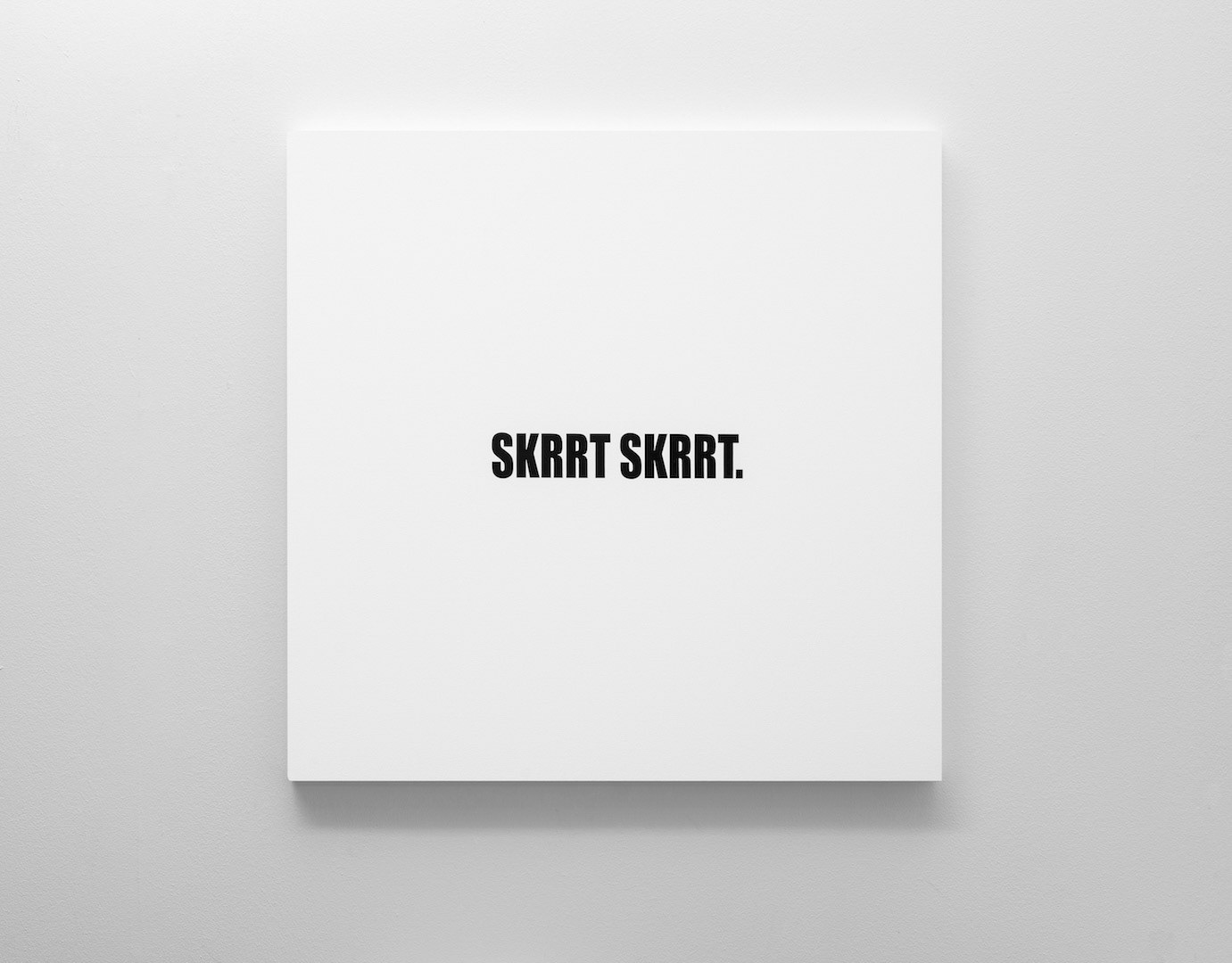 SKRRT SKRRT. | OIL ON CANVAS | 1m x 1m